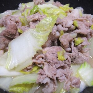 簡単♪豚肉とたまねぎのみそ炒め